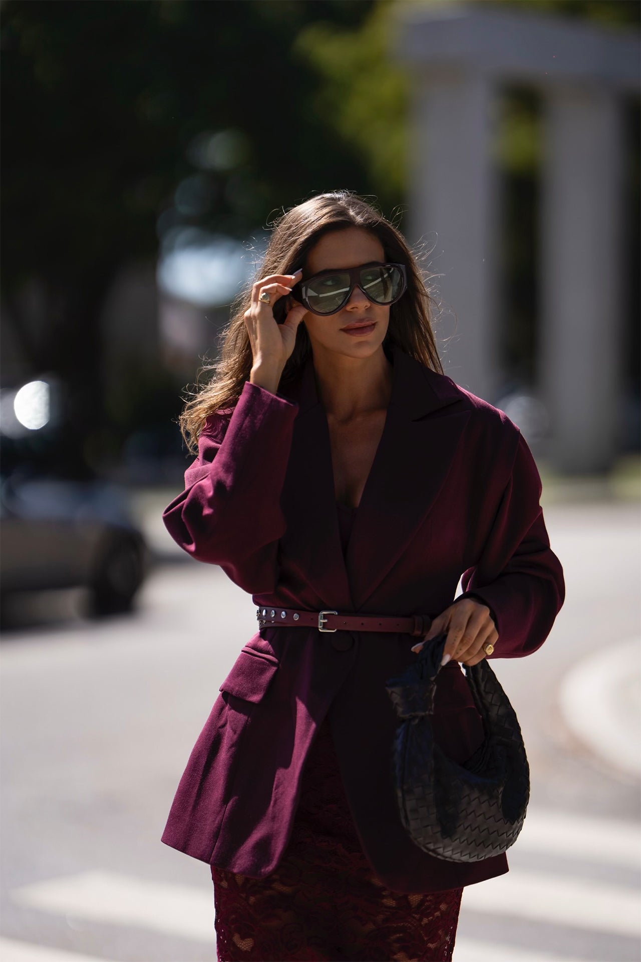 Blazer Estruturado com Mangas Removíveis