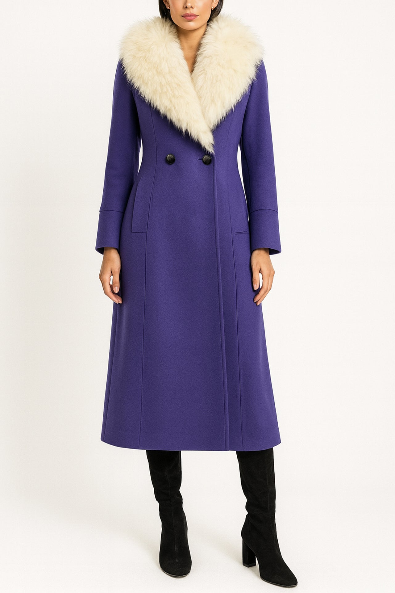 Casaco Comprido com Pêlo