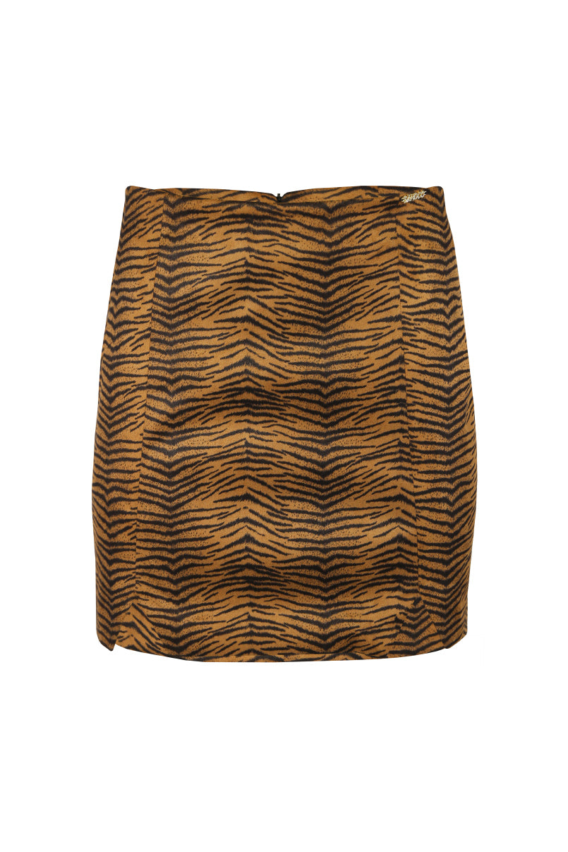 Saia curta estampada