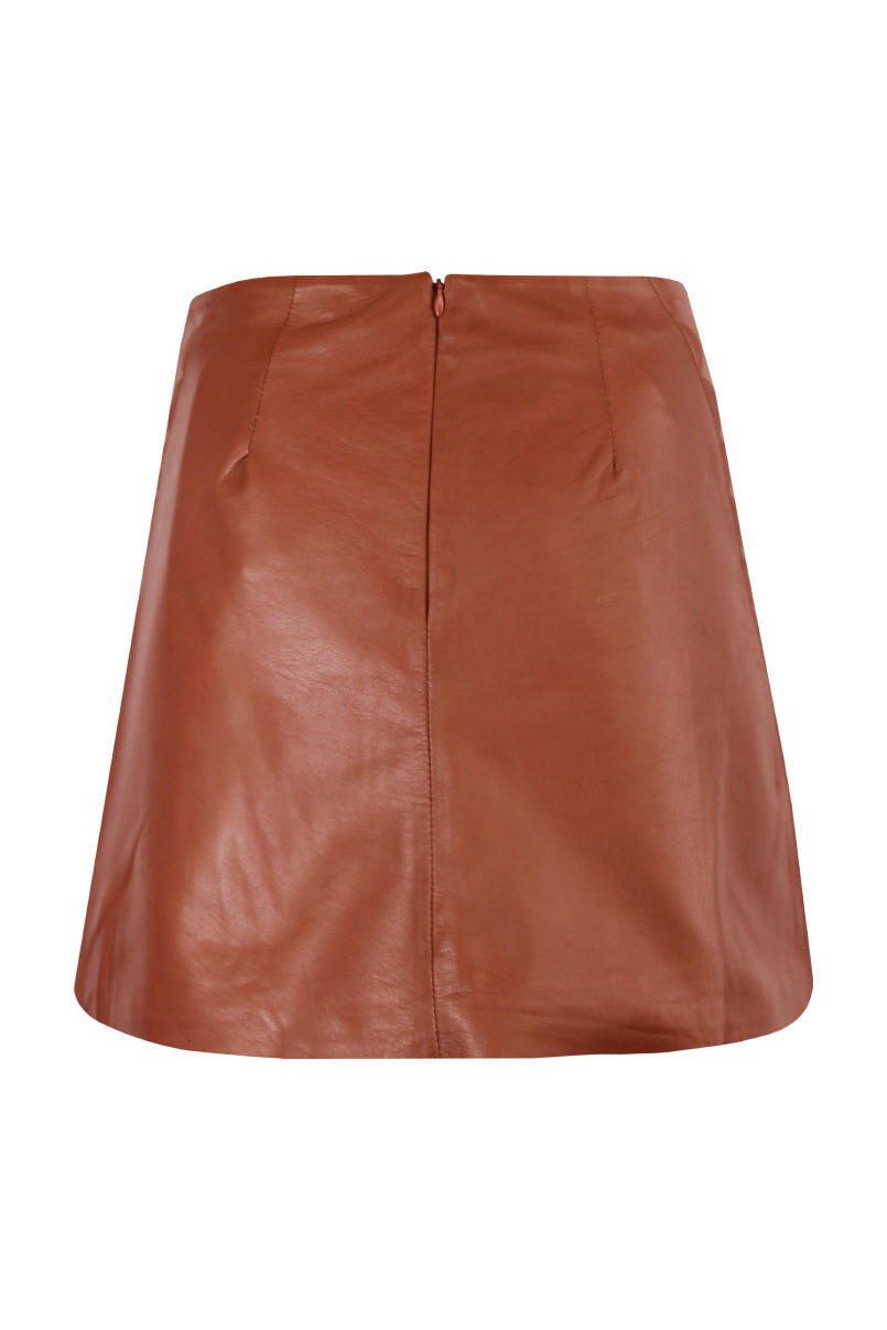 Saia evasé Leather Collection