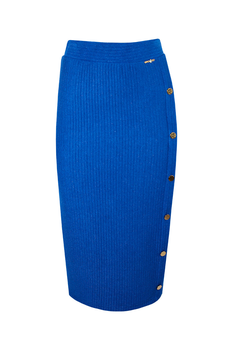 Saia lápis de malha