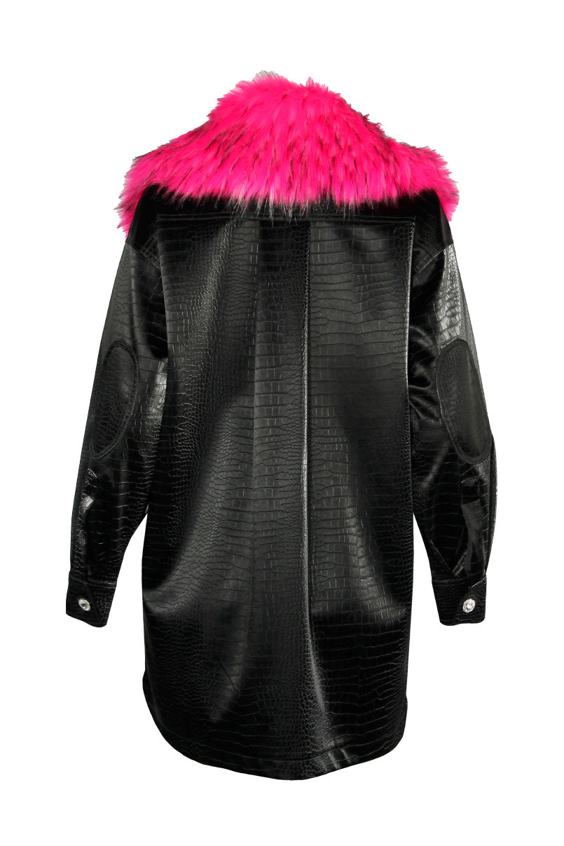 Sobrecamisa efeito Croco