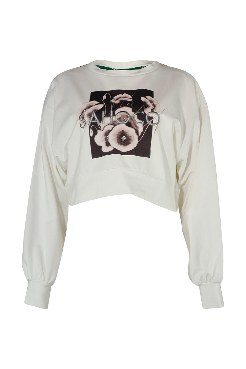 Sweat Cropped de Malha