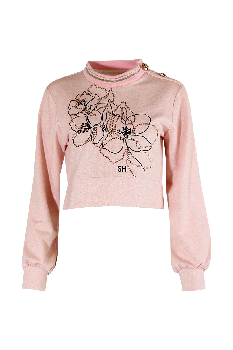Sweatshirt com glitter