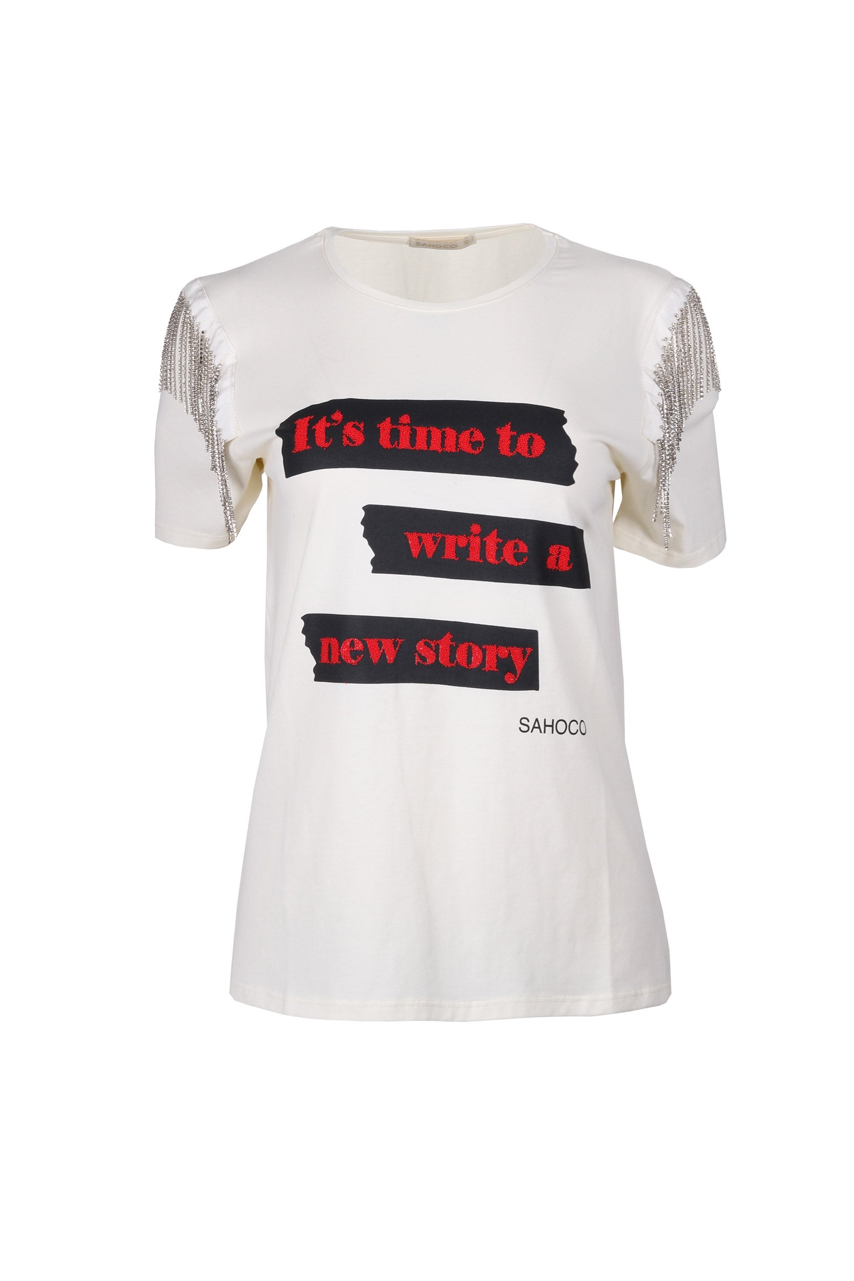 T-shirt franjas