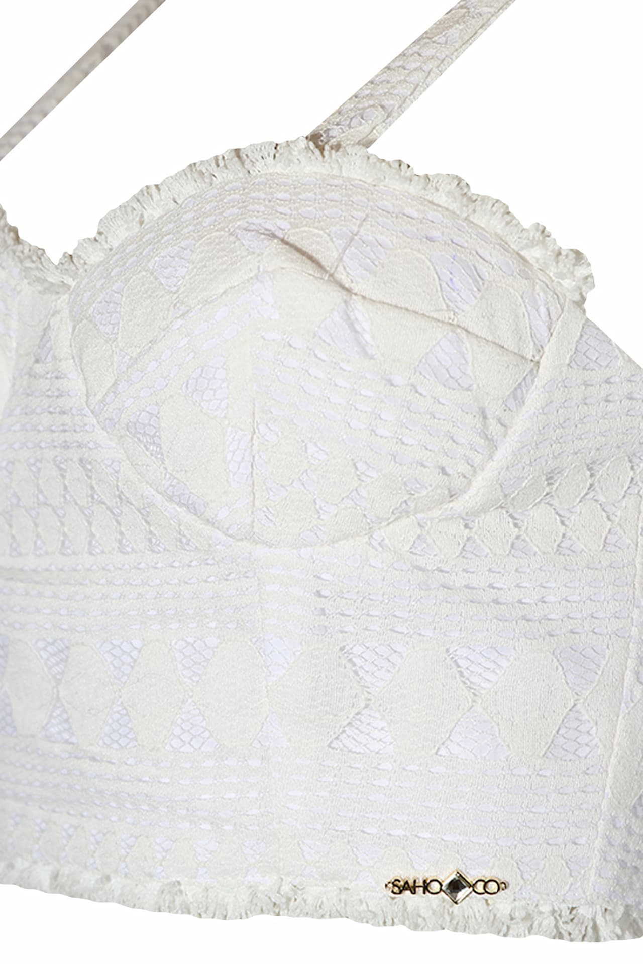 Top inspiração Corsetry em Renda