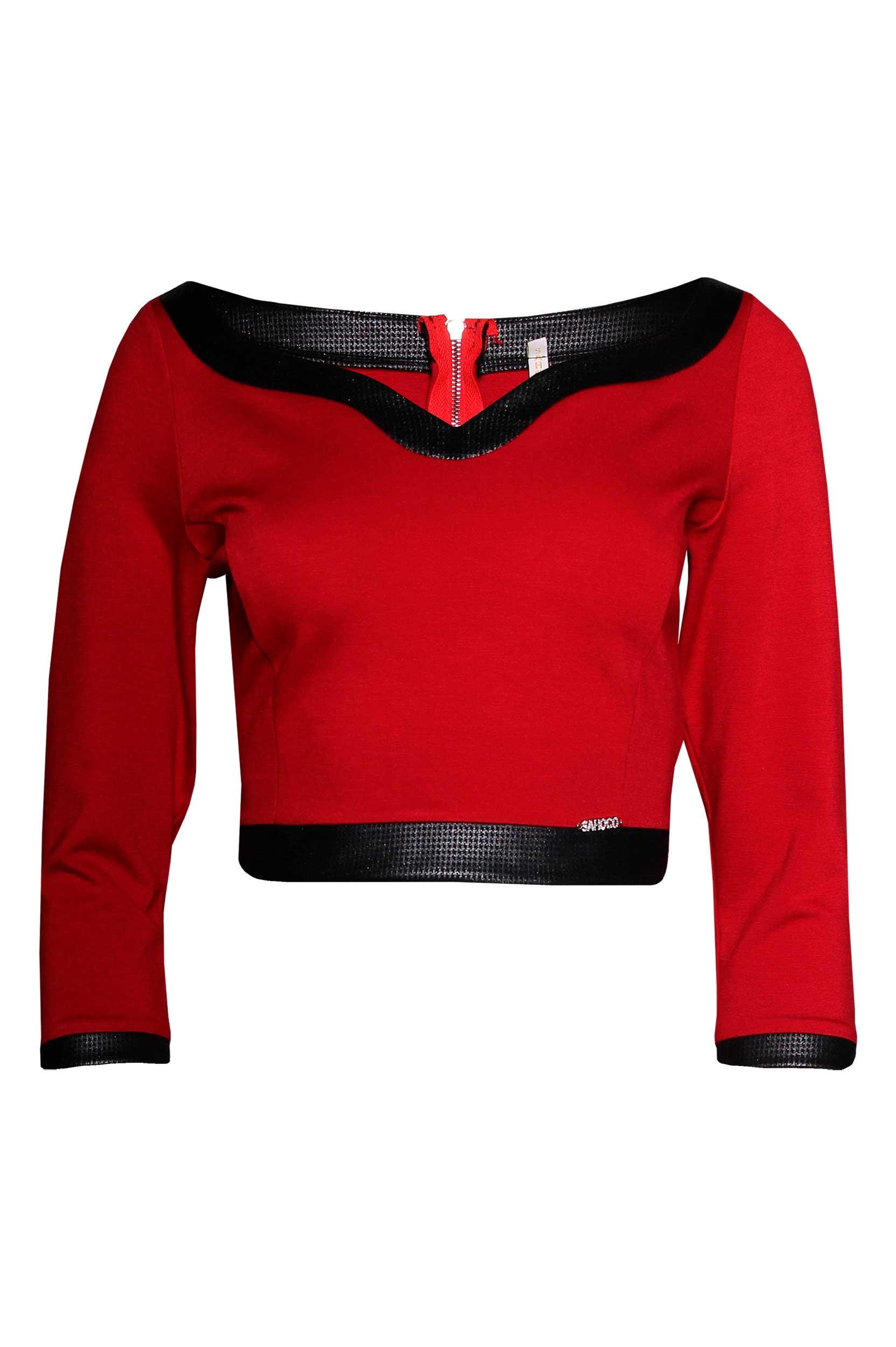 Top Decote Coração