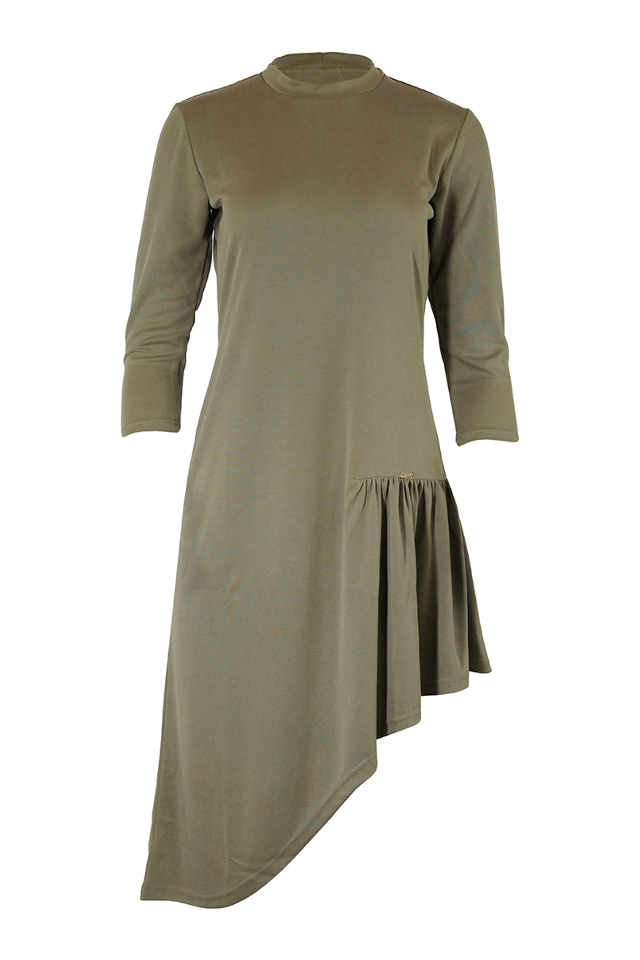 Vestido fluído assimétrico