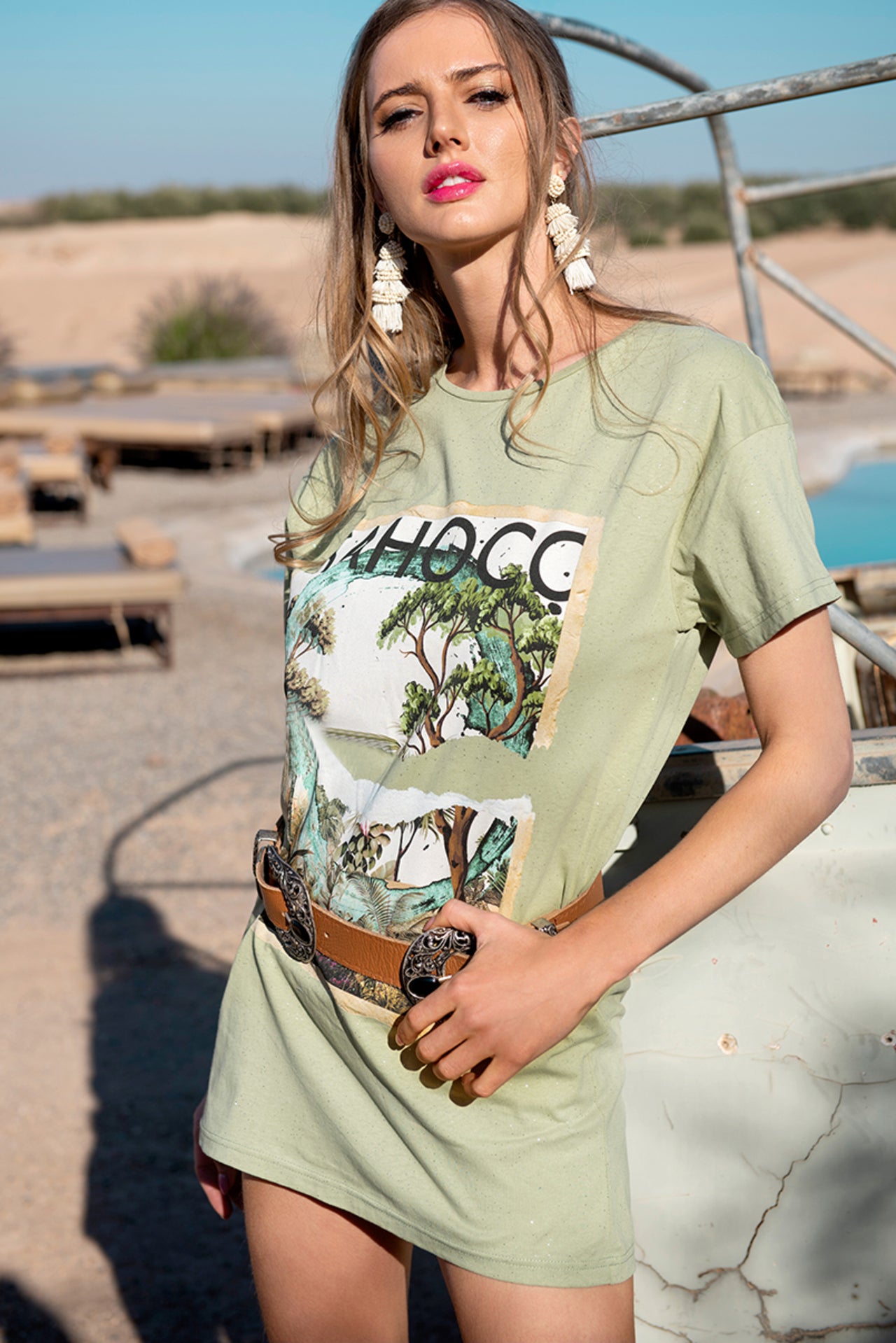 Vestido t-shirt SAHOCO