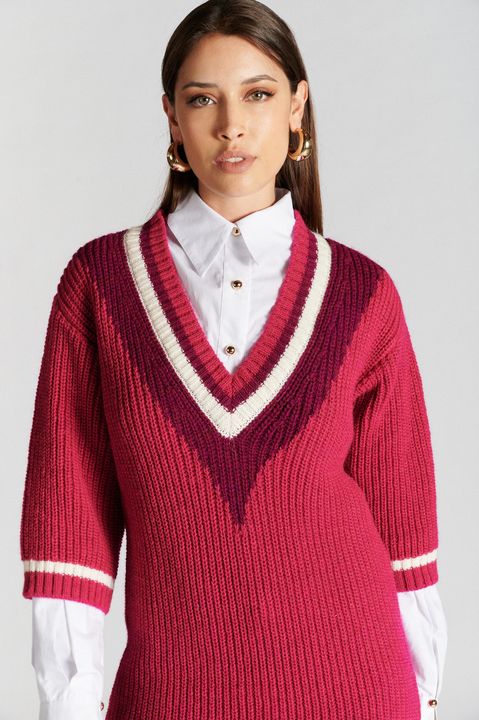 Vestido Malha Canelada