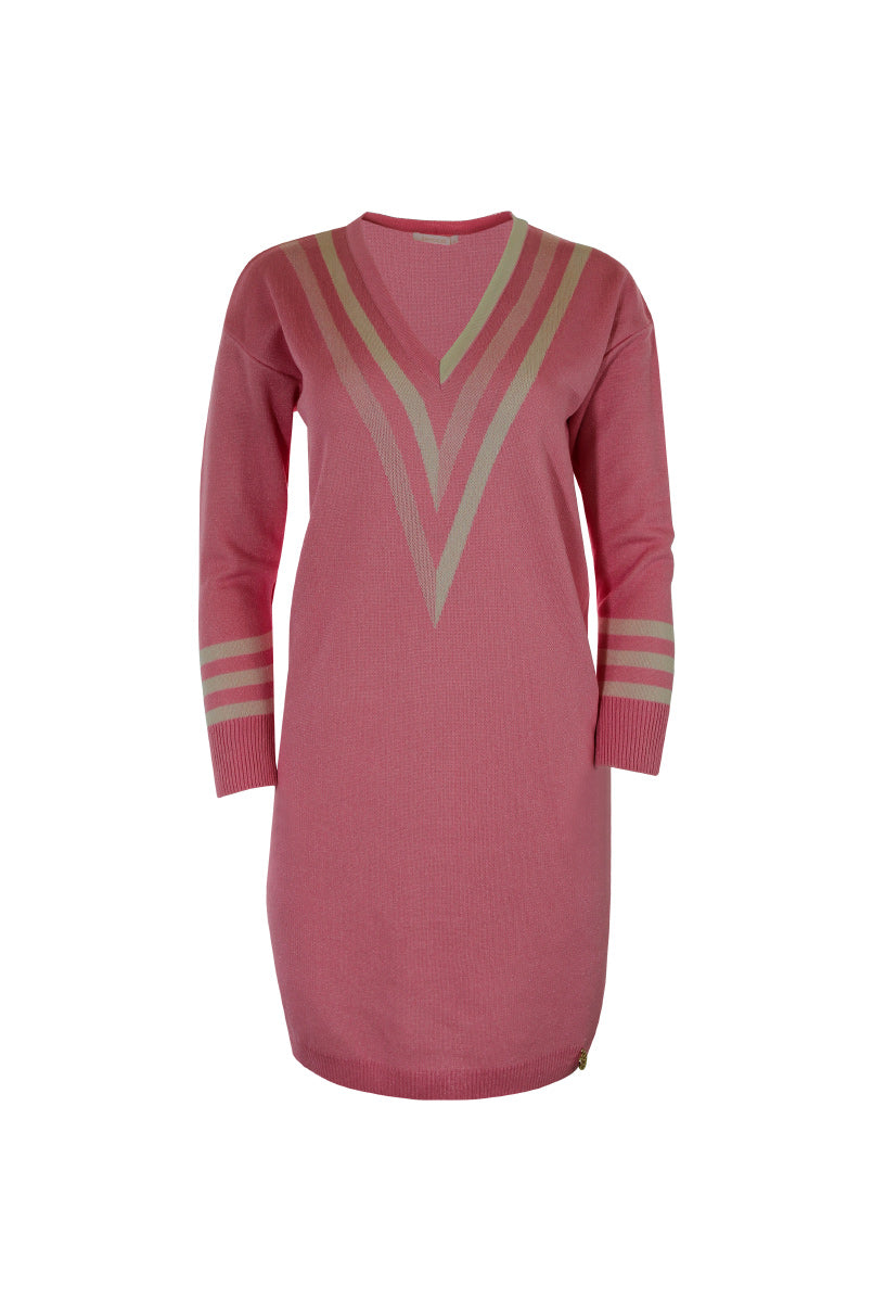 Vestido malha tricô