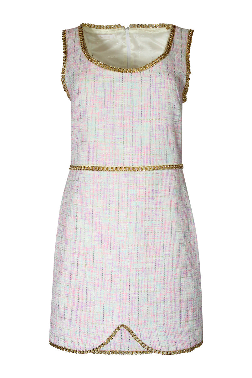 Vestido tweed