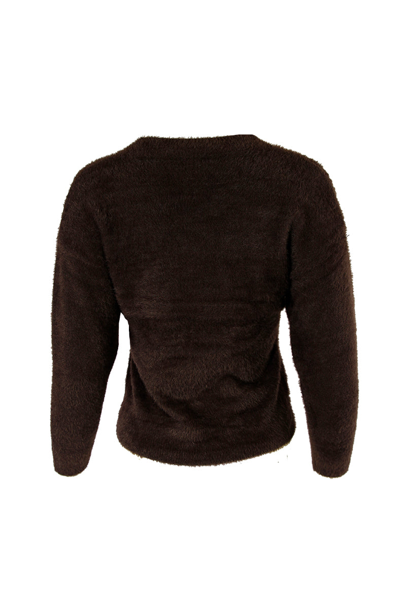 Camisola de malha tato suave