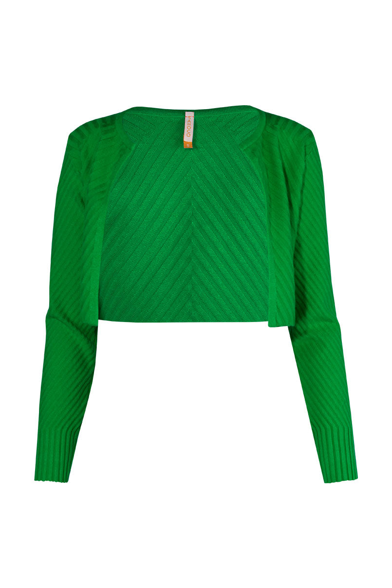 Casaco efeito Canelado