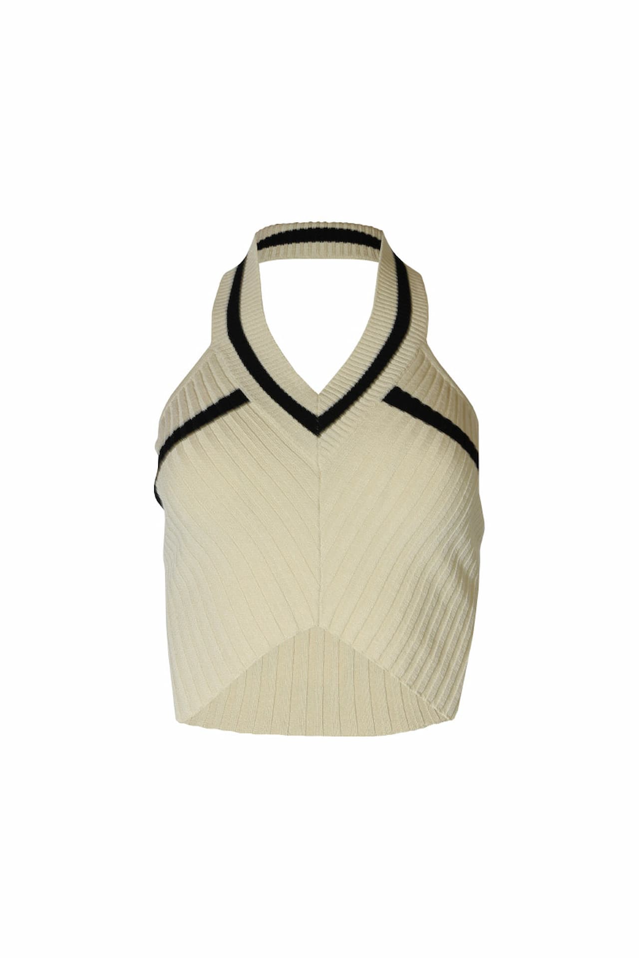 Top halter em malha