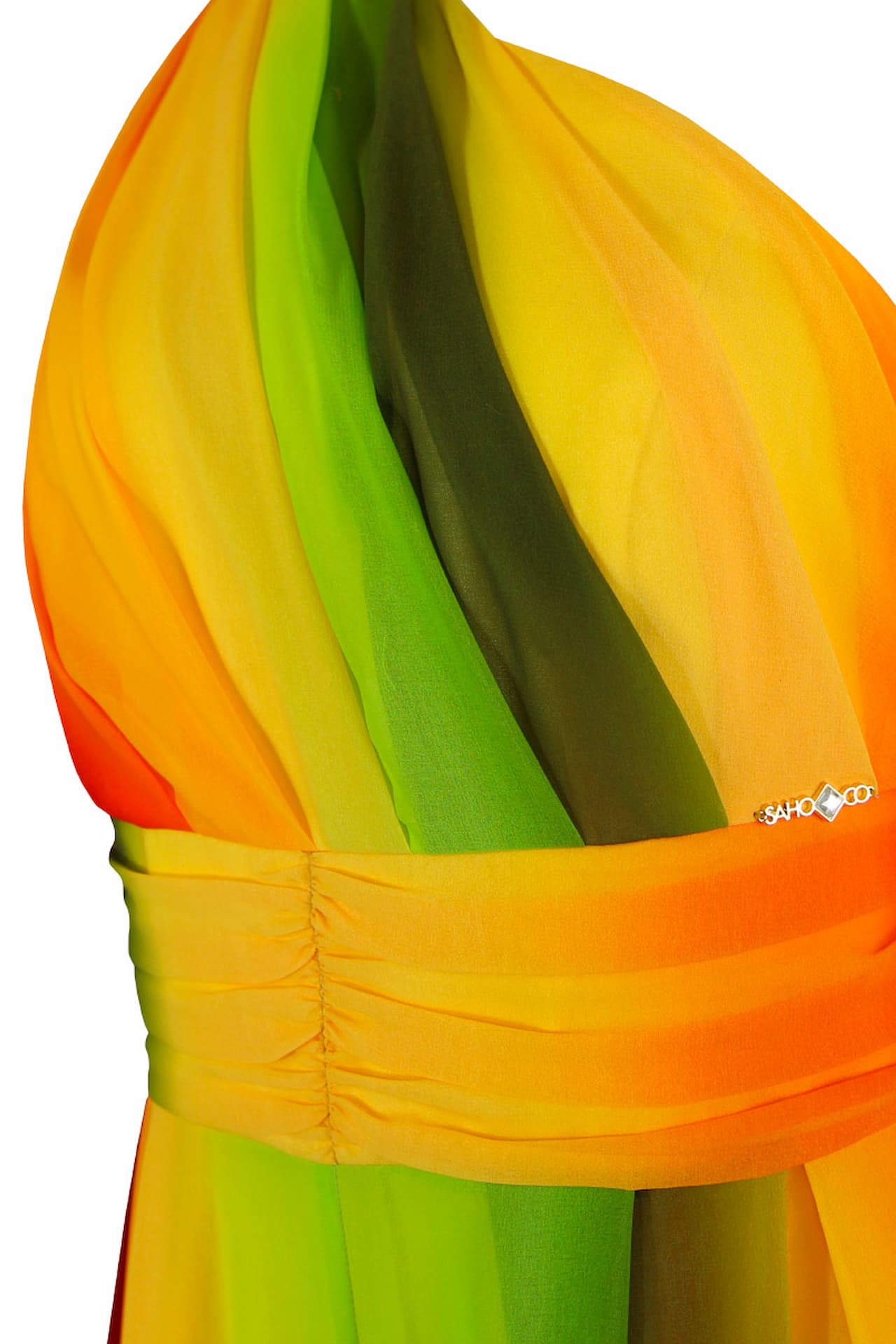 Jumpsuit assimétrico fluído