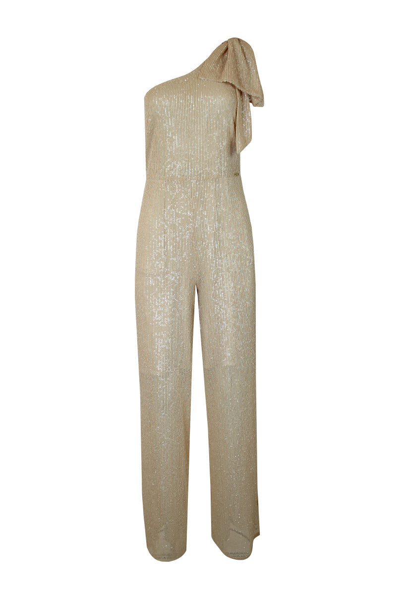 Jumpsuit lantejoulas