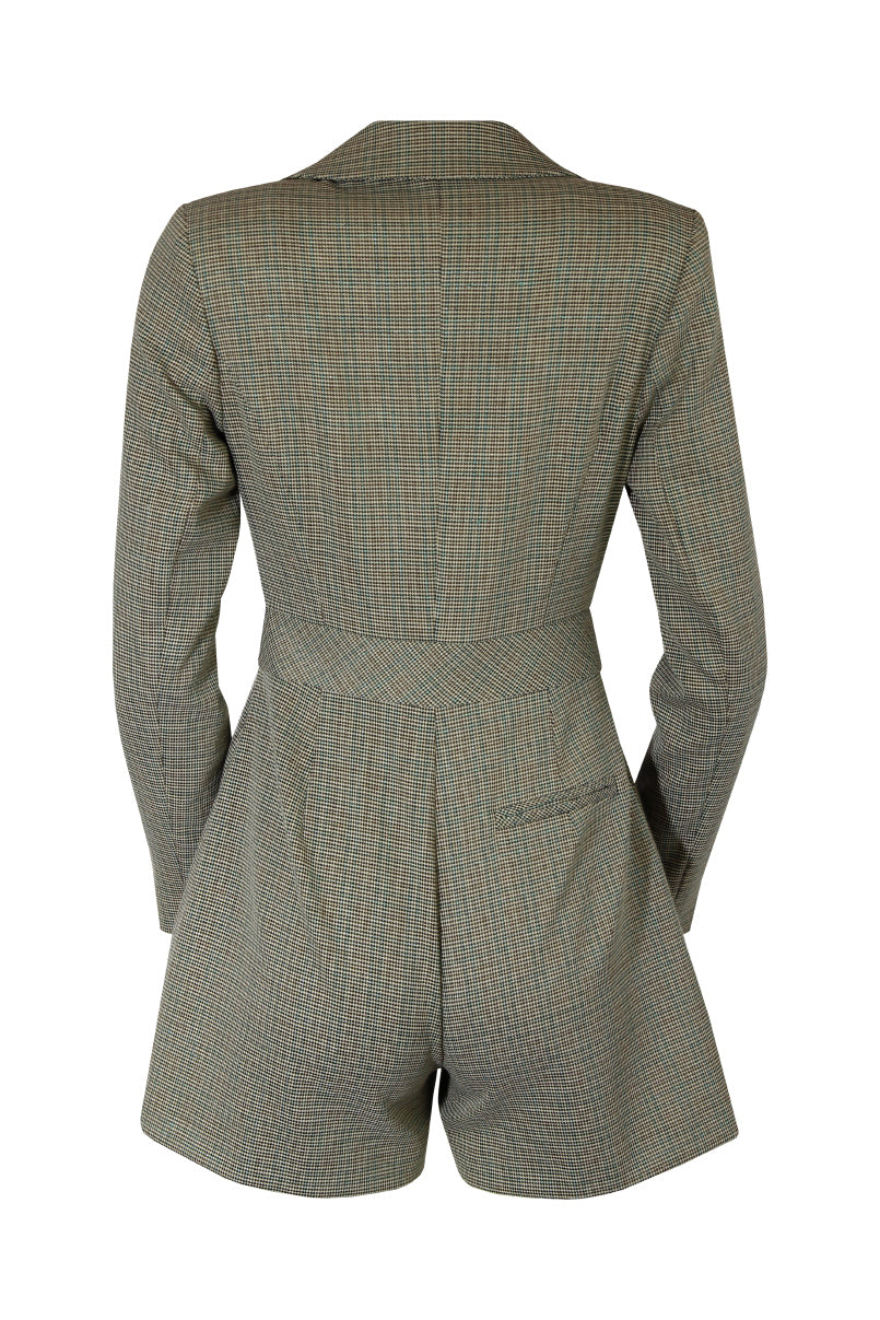 Macacão em tweed