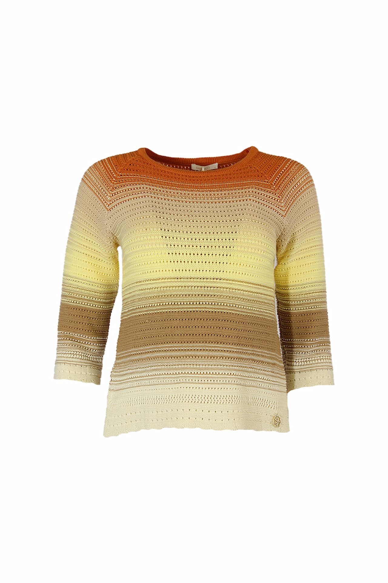 Camisola de malha riscas