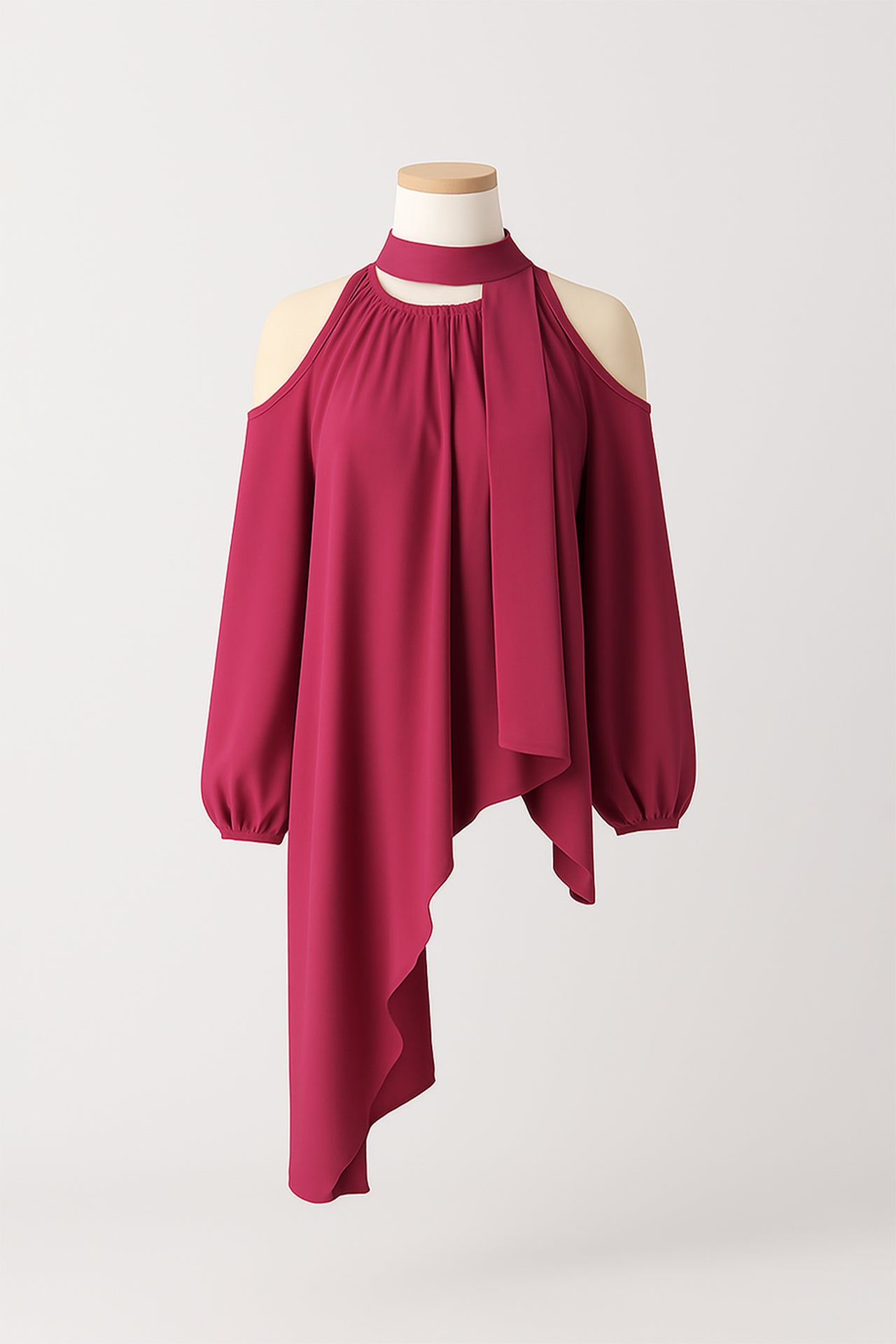 Túnica Assimétrica com Laço