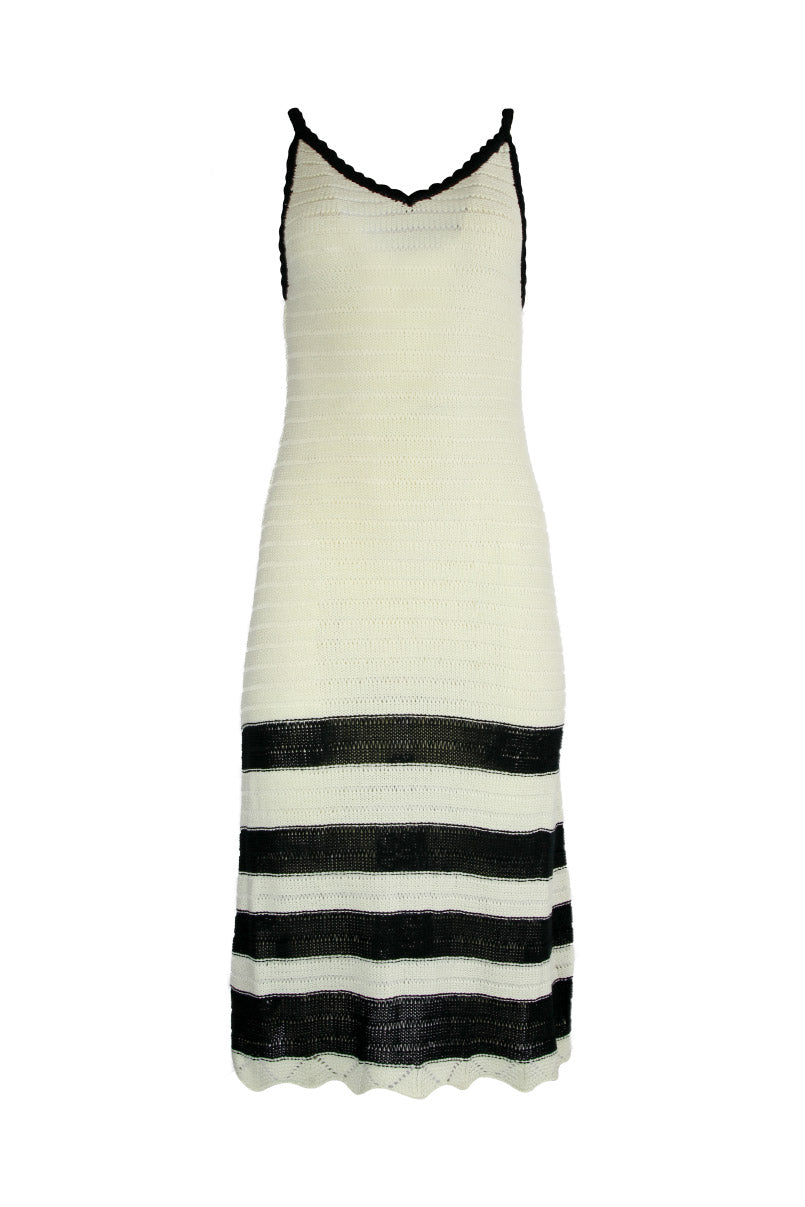 Vestido midi de malha