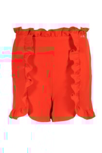 Shorts with frills