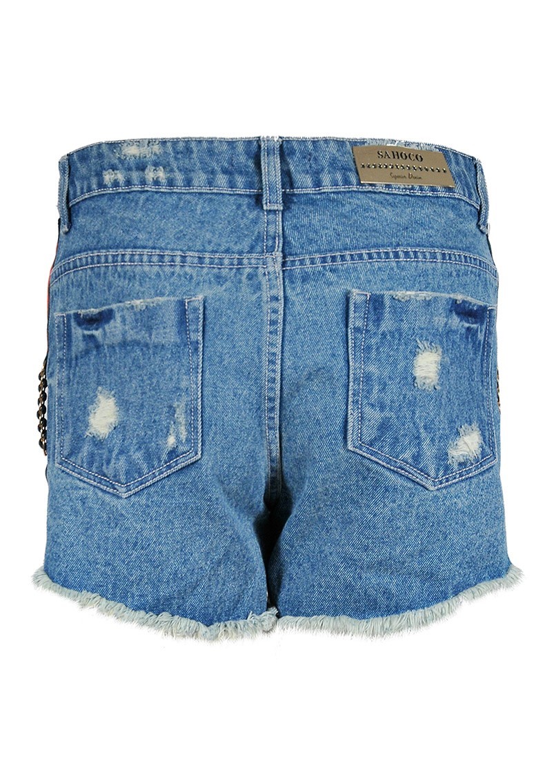 Shorts with side band