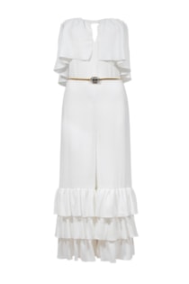 Jumpsuit with frills