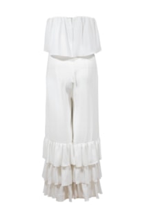 Jumpsuit with frills