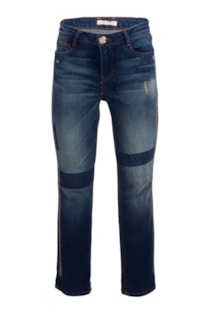Pantalones con banda lateral brillante