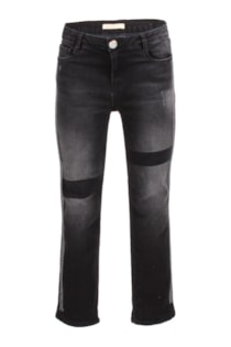 Pantalones con banda lateral brillante