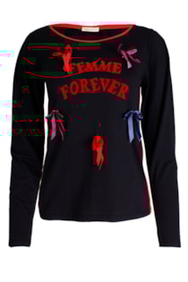 Camisola com laços