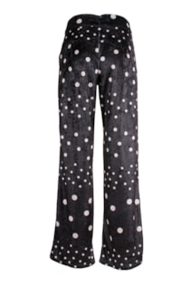 Pantalón recto con estampado