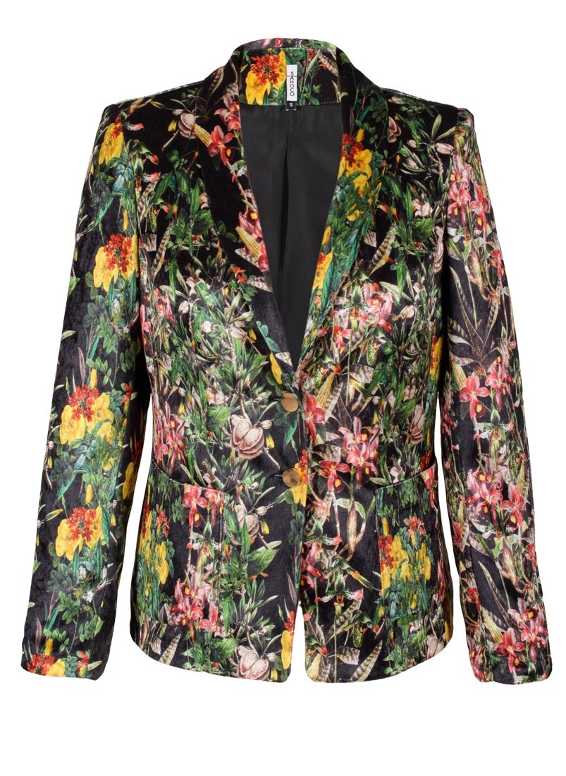 Blazer con estampado