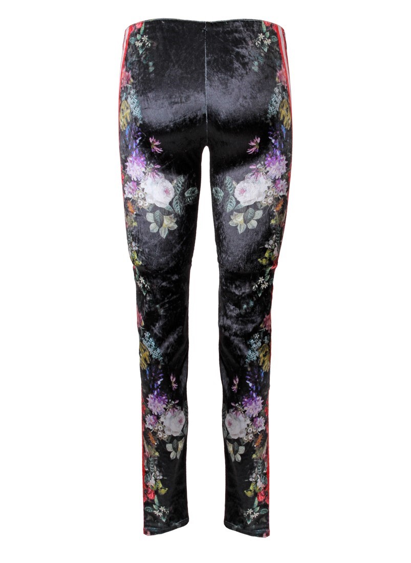 Printed legging pants and side band