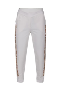 Pantalones con lateral estampado