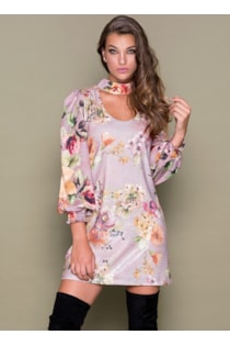 Cut out sequin dress