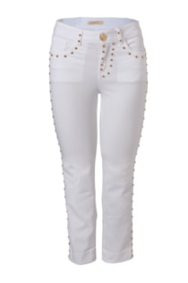 Pantalones ajustados con tachuelas