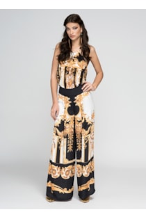 Pantalones sueltos con estampado