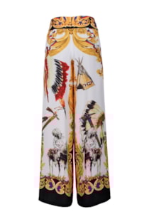Pantalones sueltos con estampado