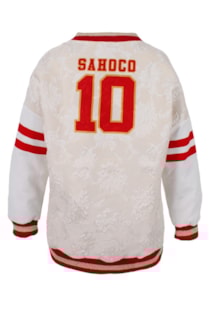 Sweatshirt decote em bico