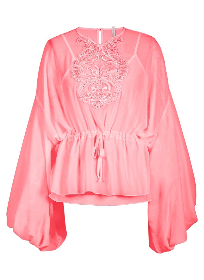 Blusa con cintura ajustada