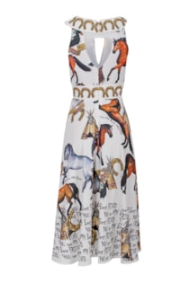 Vestido com estampado