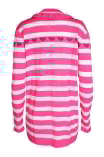 Camisola de tricot com folhos