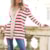 Camisón de tricot con volantes