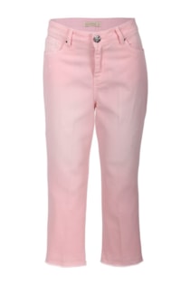 Pantalones rectos recortados