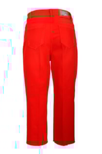 Pantalones rectos recortados