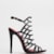 Heeled sandal with straps