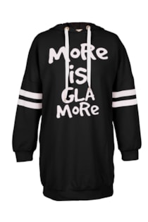 Sweatshirt oversize com capuz