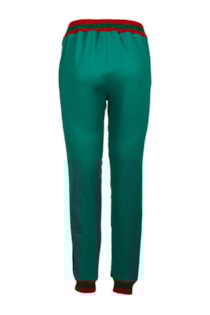Pantalones combinados de encaje